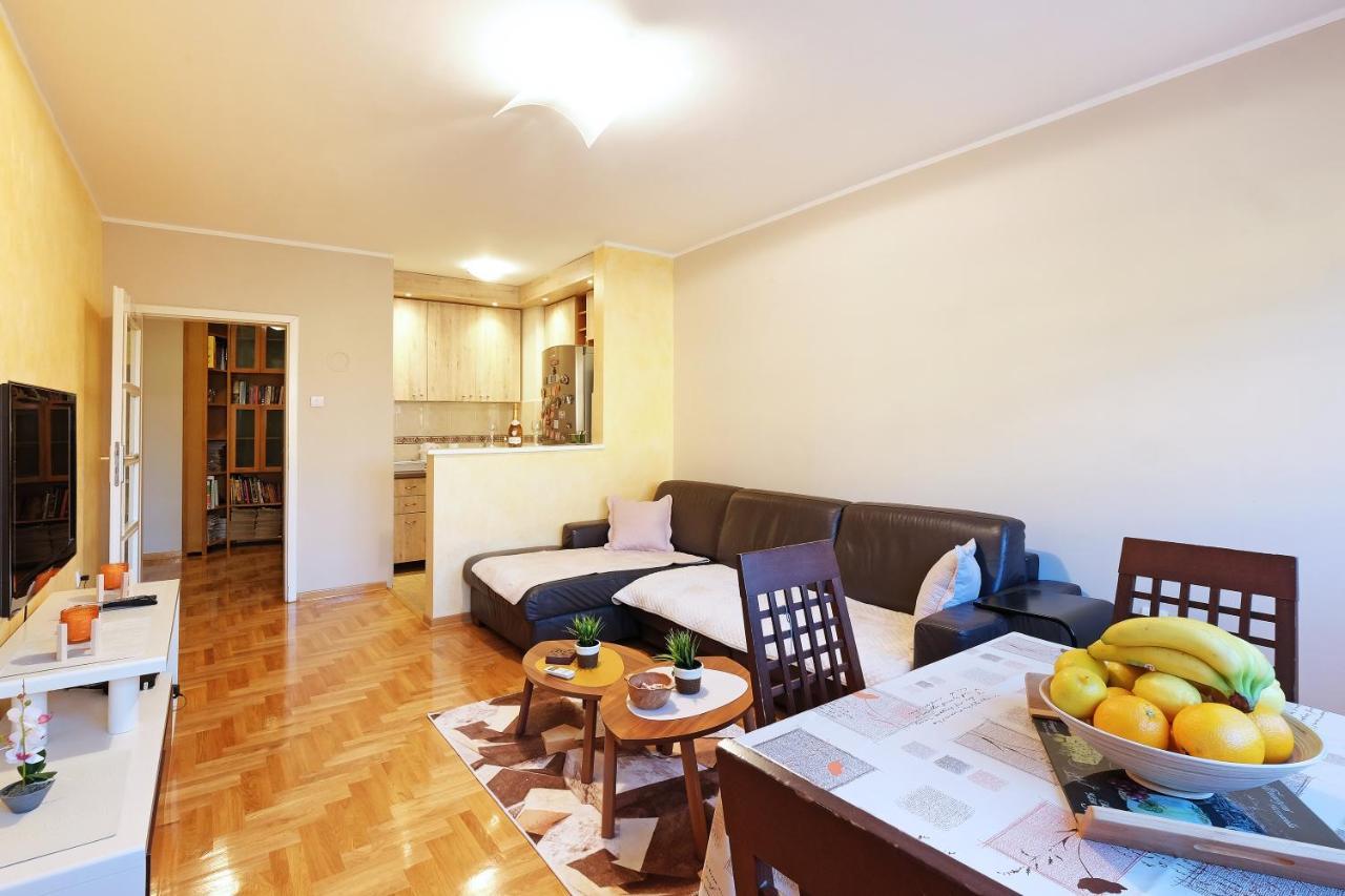 Sky City View Apartment & Big Terrace Beograd Eksteriør bilde
